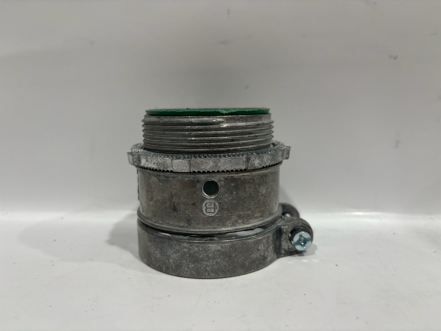 9 PC Bridgeport 416-DCI2 2" Squeeze Connector For FE Flexible Metal Conduit