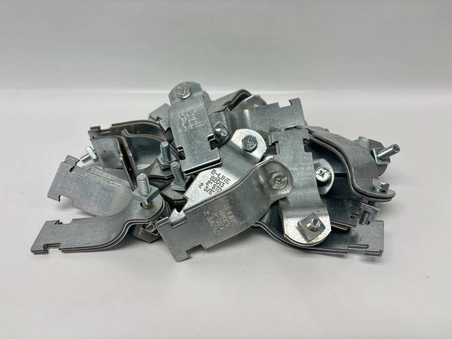 26 PK B-Line B2013 Pipe Clamp for 2" Rigid Conduit, Steel or Aluminum