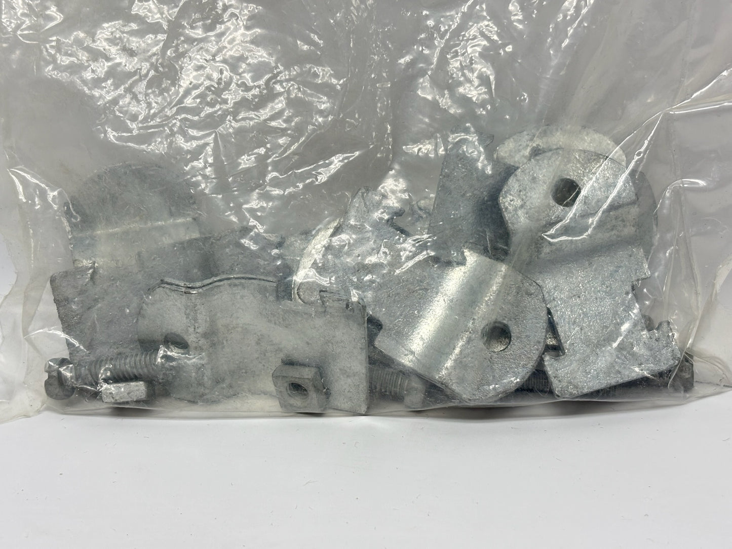 100 PK B-Line B2008HDG ½″ Rigid Conduit Clamp, Steel HDG