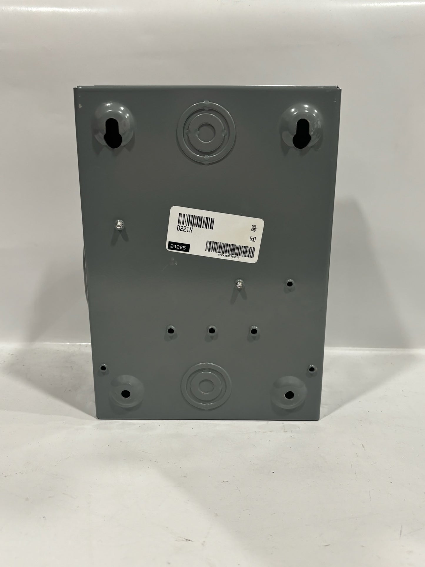 Square D D221N General Safety Switch, 2P3W, 30 A, 240 Vac No Box, With Minor Scratches