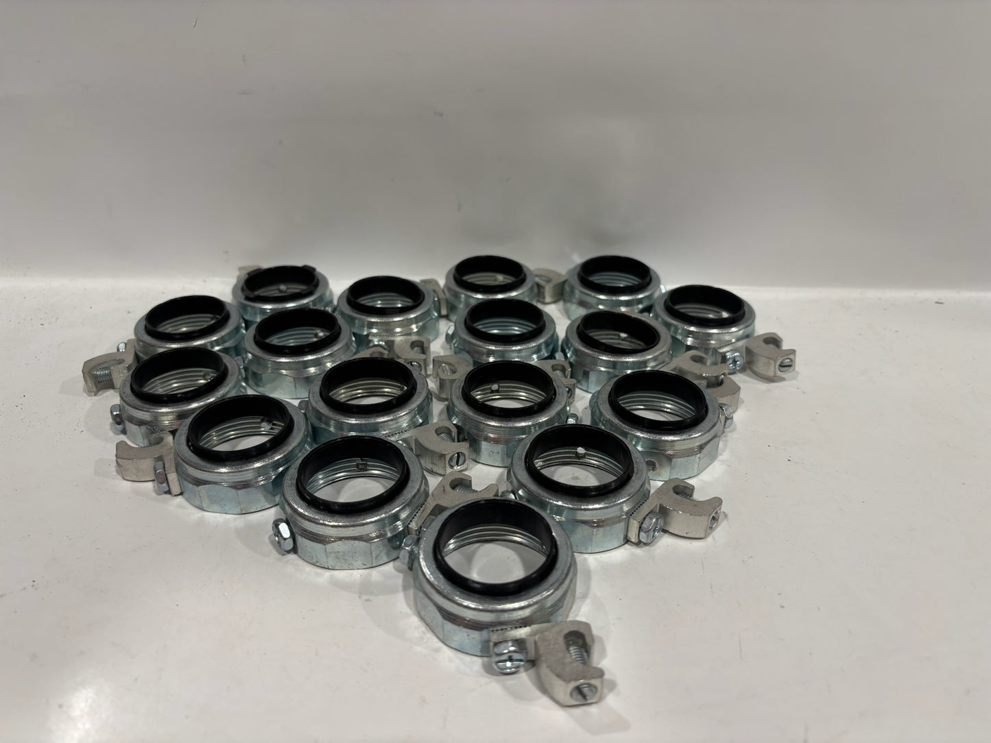 17 PC AFC GB-125-BGL 1 1/4" Grounding Bushing Insulated Alloy Steel-Zinc Plated