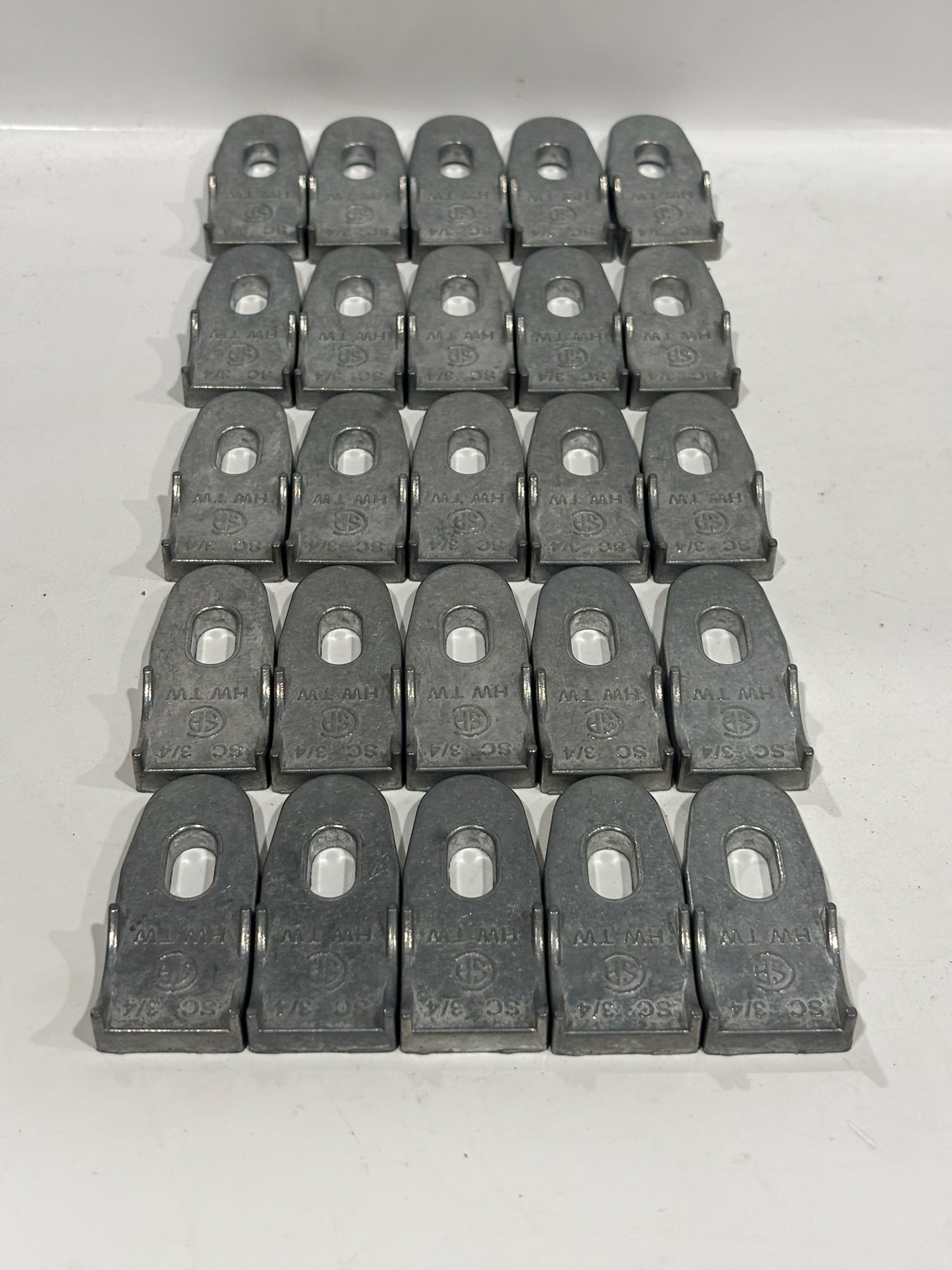 25 PC Steel City CB-202 Die Cast Piper Spacers 3/4" Rigid Conduit OR EMT