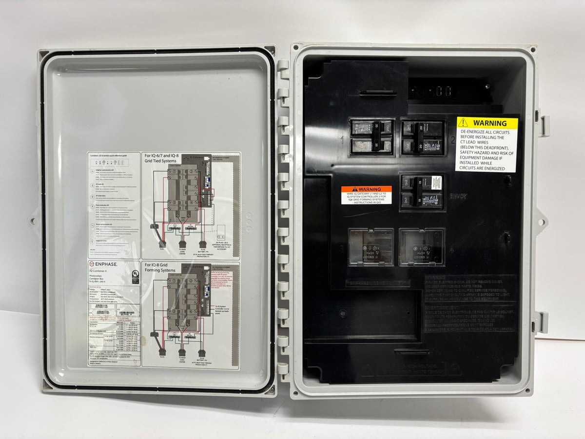 Enphase IQ8 Solar System (IQ Combiner4 X-IQ-AM1-240-4 & 30-Pack IQ8 Microinverters)
