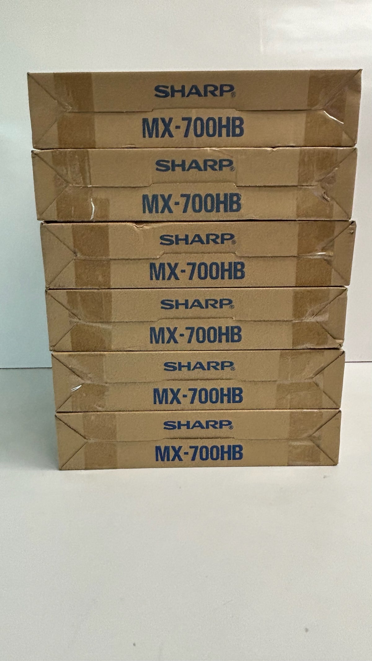 6 Genuine Sharp MX-5500N,MX-6200N,MX-7500N Waste Toner Container MX-700HB