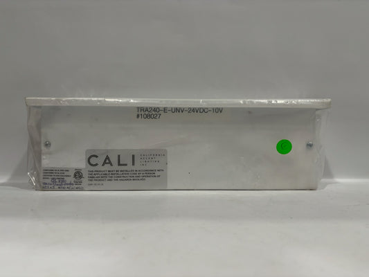 Cali TRA240-E-UNV-24VDC-10V TransFormer Led Lighting Low Voltage Lighting