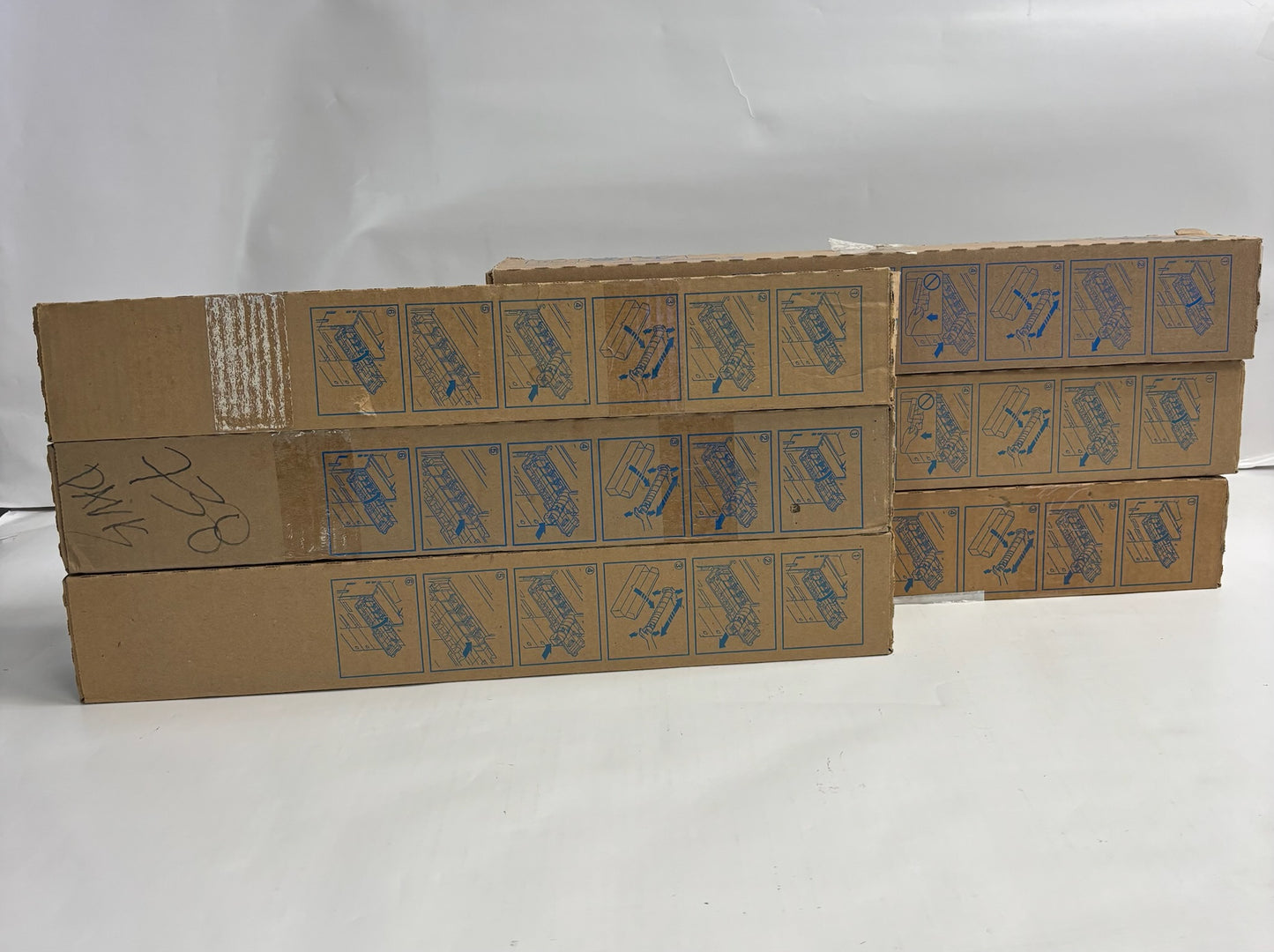 6 OEM Konica Minolta BH C360i,C450i,C550i,C650i CCMMYY Toners TN626 (No Black)