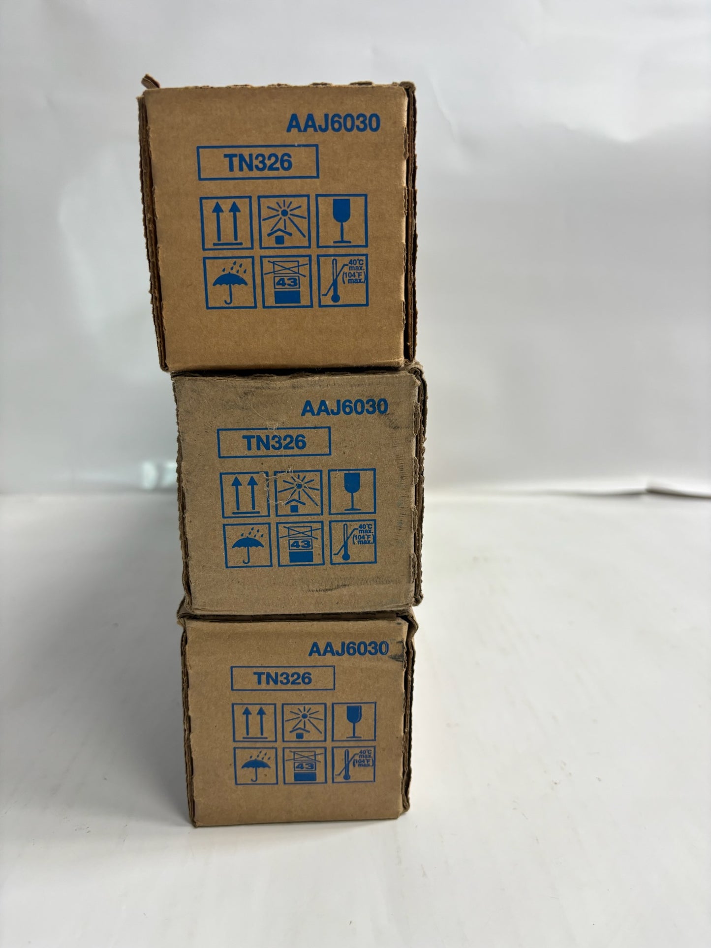 3 New Genuine Konica Bizhub 308e, 368e Black Toners TN326 AAJ6030