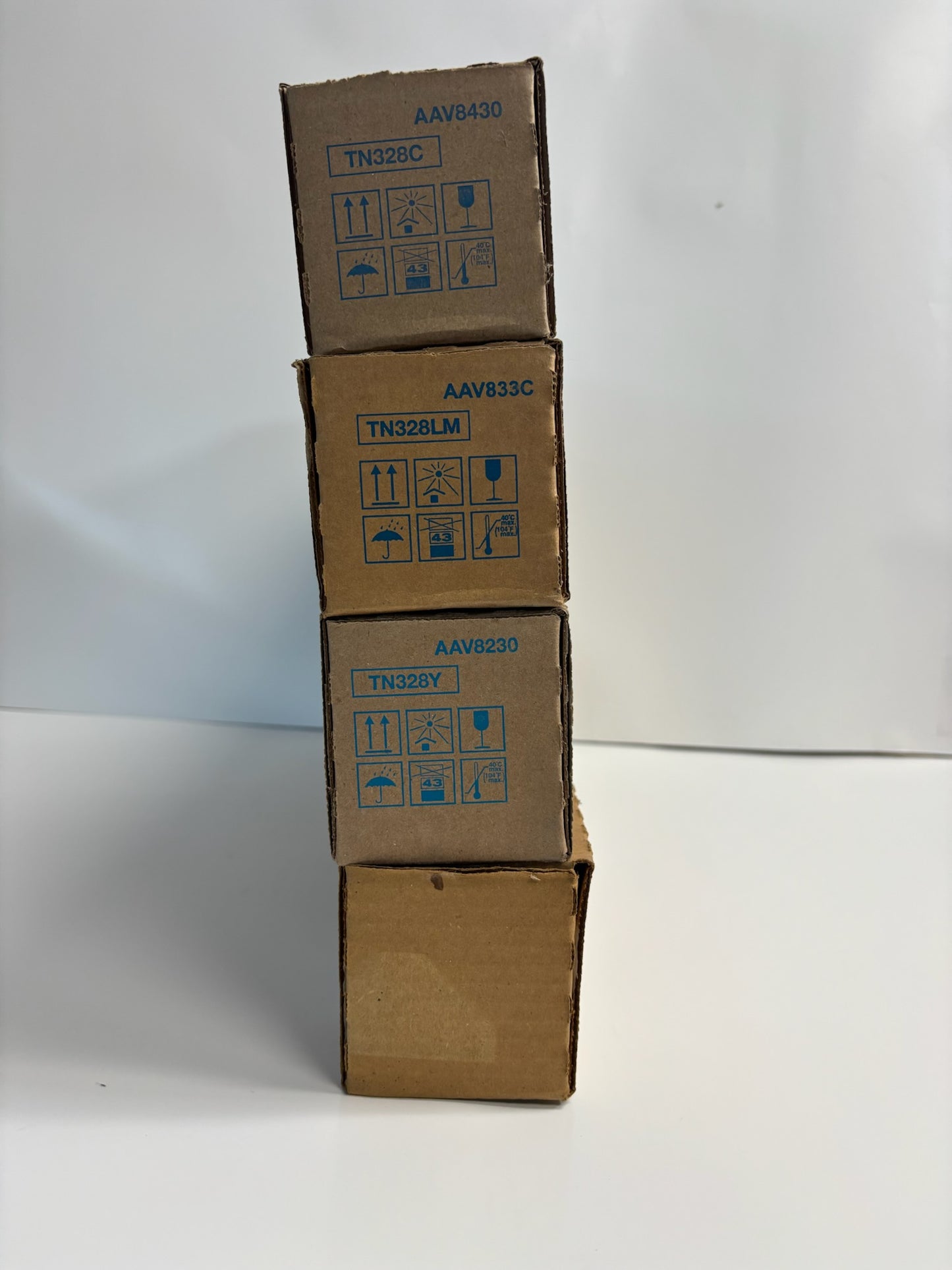 4 Genuine Konica Minolta Bizhub C250i,C300i,C360i TN328 CMYK Toners (TN328LM)