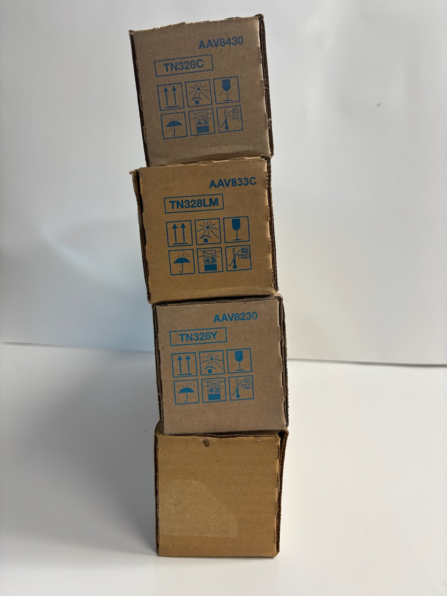 4 Genuine Konica Minolta Bizhub C250i,C300i,C360i TN328 CMYK Toners (TN328LM)