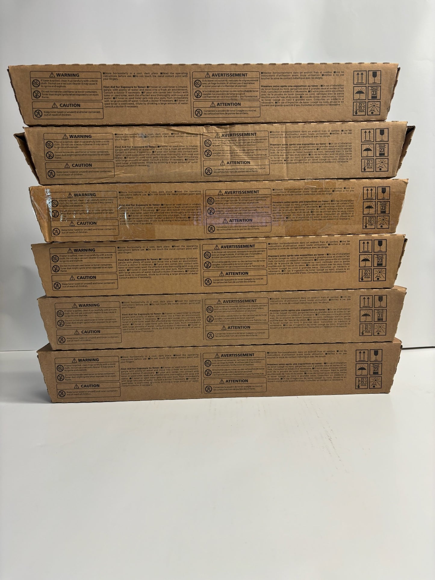 6 Genuine Ricoh IM C2500H, IM C2000 CYYKKK Toners 842307,842308,842310 (No Mag)
