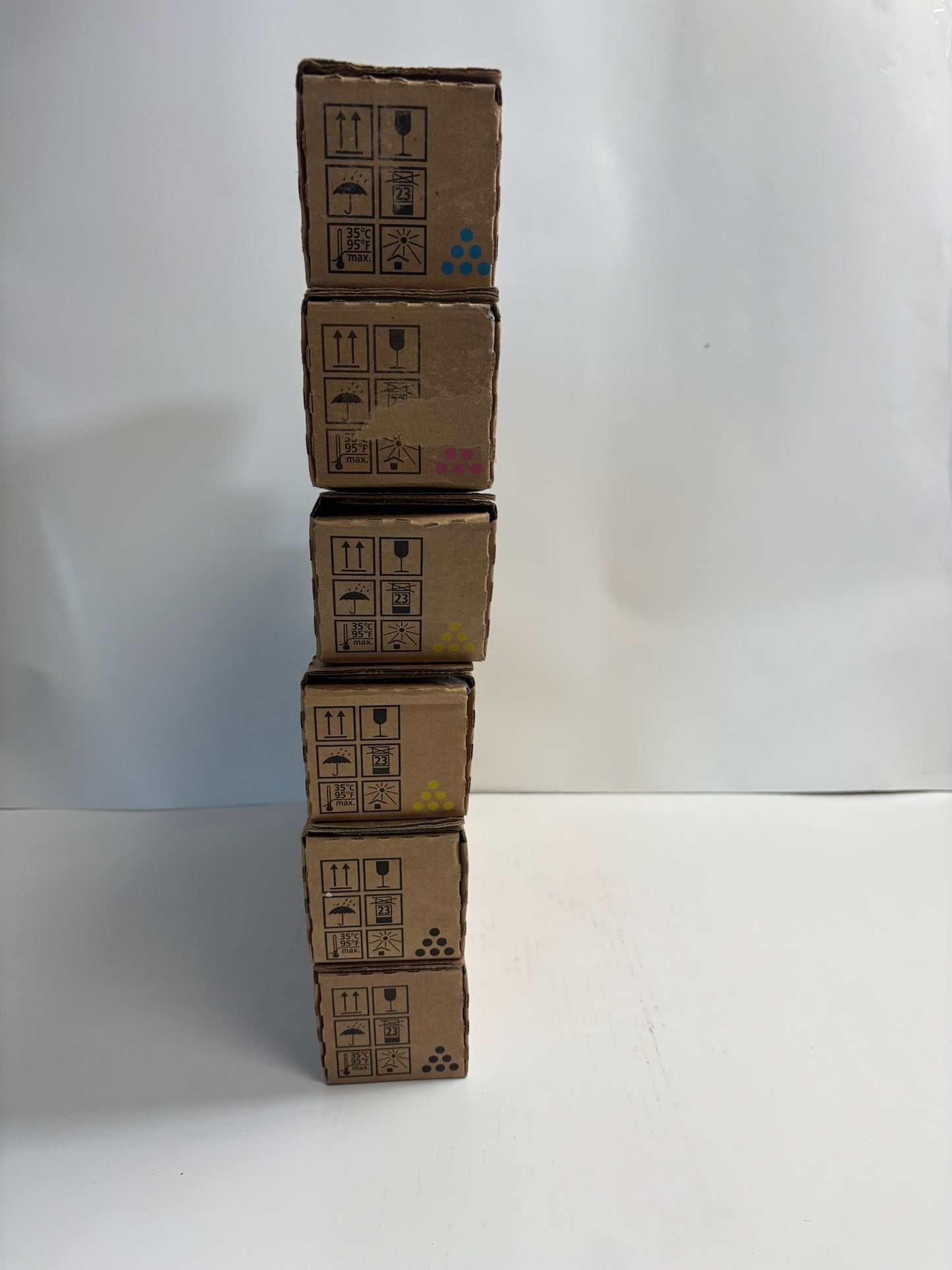 6 Genuine Ricoh IM C2500H, IM C2000 CMYYKK Toners 842307,842308,842309,842310