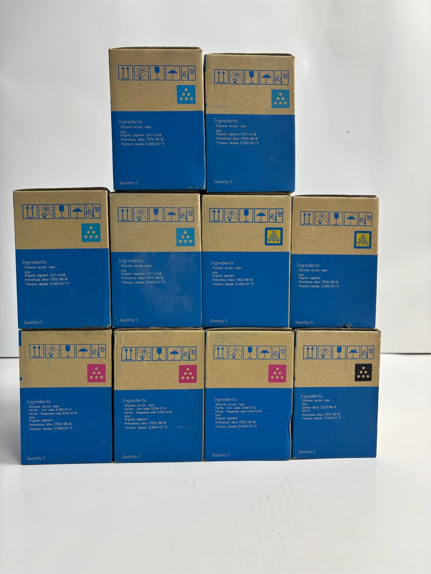 10 New Genuine Konica Minolta Bizhub C3351, C3851FS CCCCMMMYYK Toner TNP49