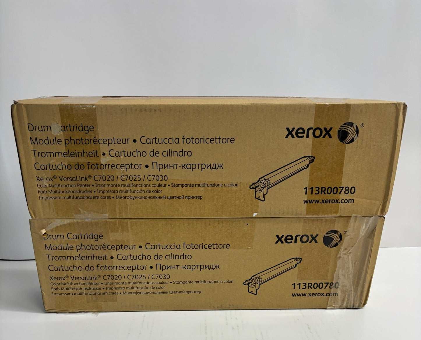 2 OEM Genuine Xerox VersaLink C7020, C7025 C7030 Drum Cartridge Unit 113R00780