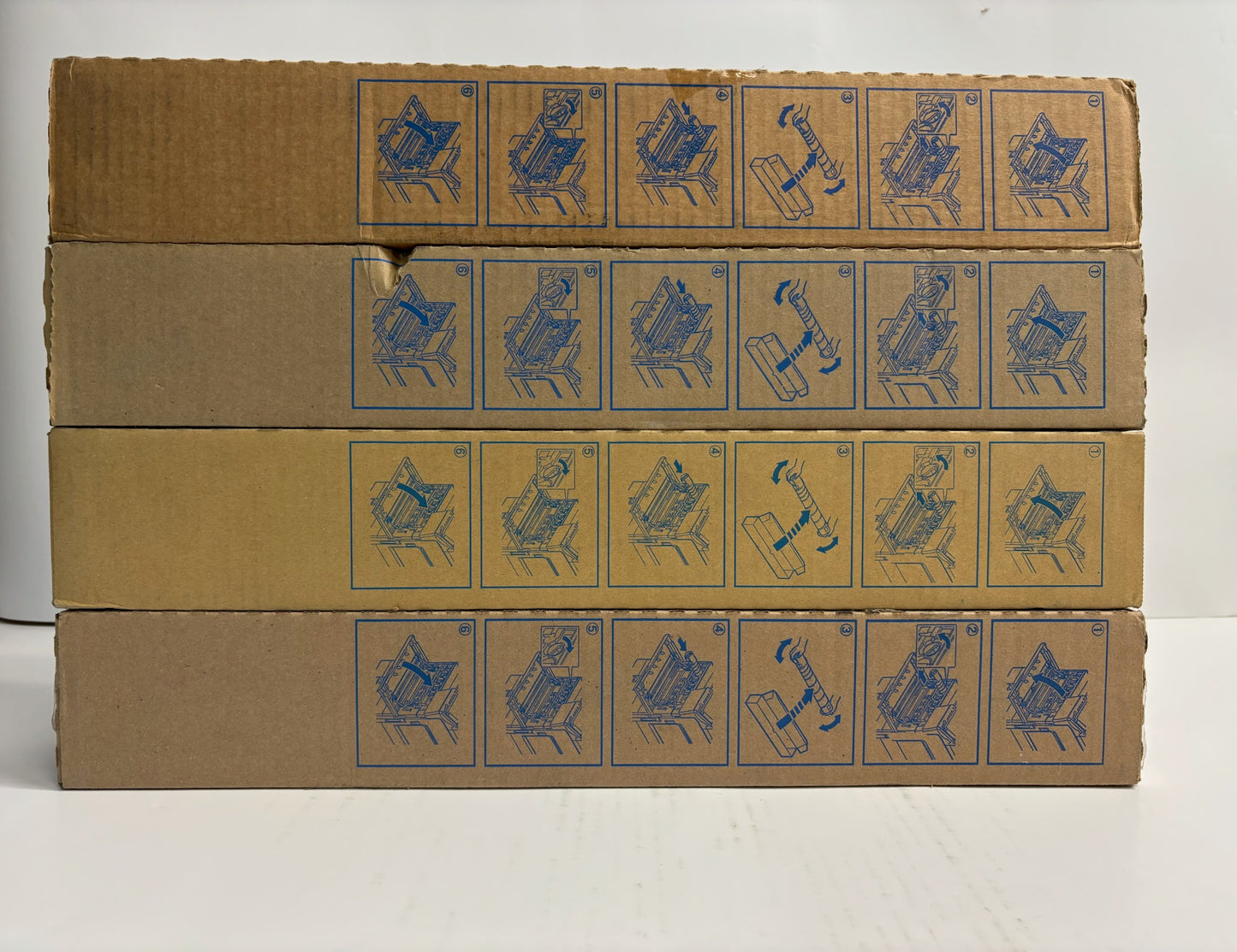 4 Genuine Konica Minolta BH C258,C308,C368 Cyan & Mag Toners TN324C,TN324AM