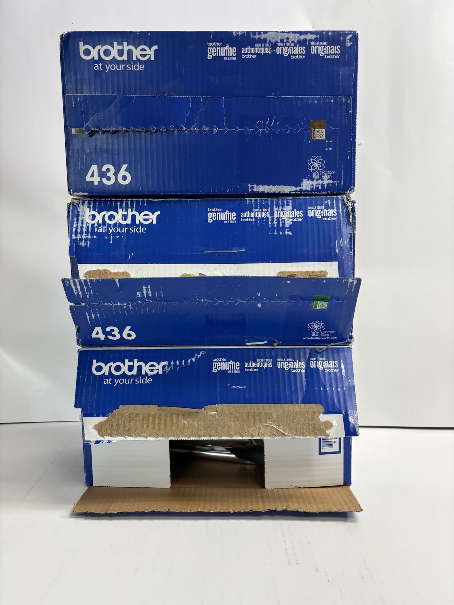 3 Genuine Brother MFC-L9570CDW, MFC-L8900CDW MYK Toners TN436 (No Cyan)