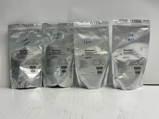 Lot Of 4 New Genuine Ricoh AF1502,1802 Black Developers DD6, 888096