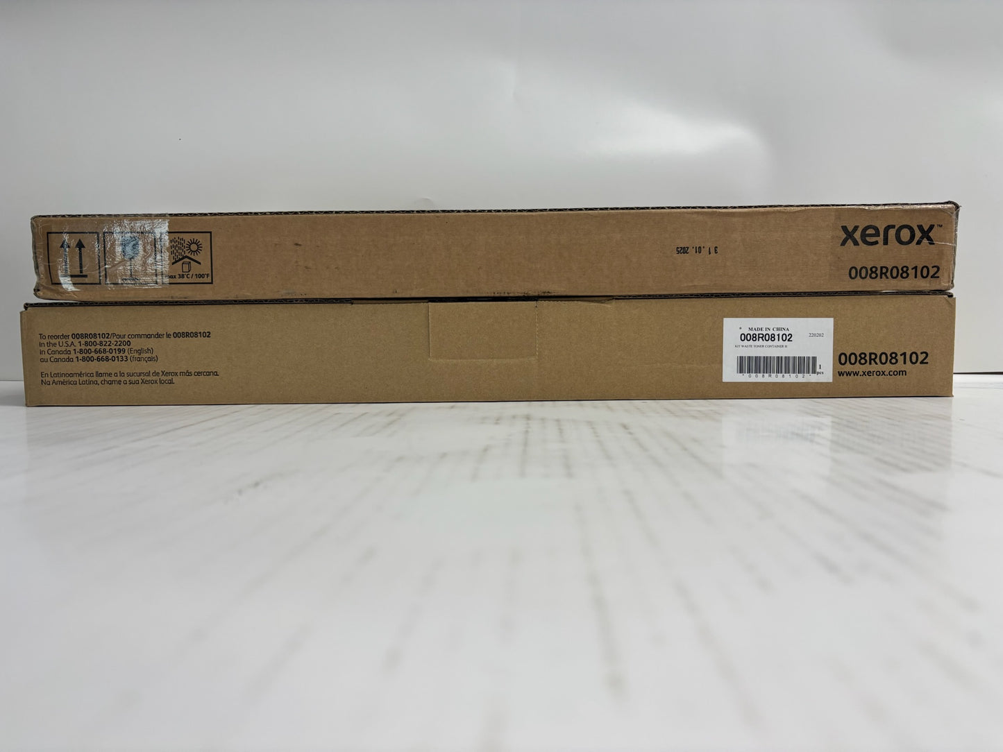 2 New Genuine Xerox AltaLink B8170,B8270,C8170 Waste Toner Cartridges 008R08102