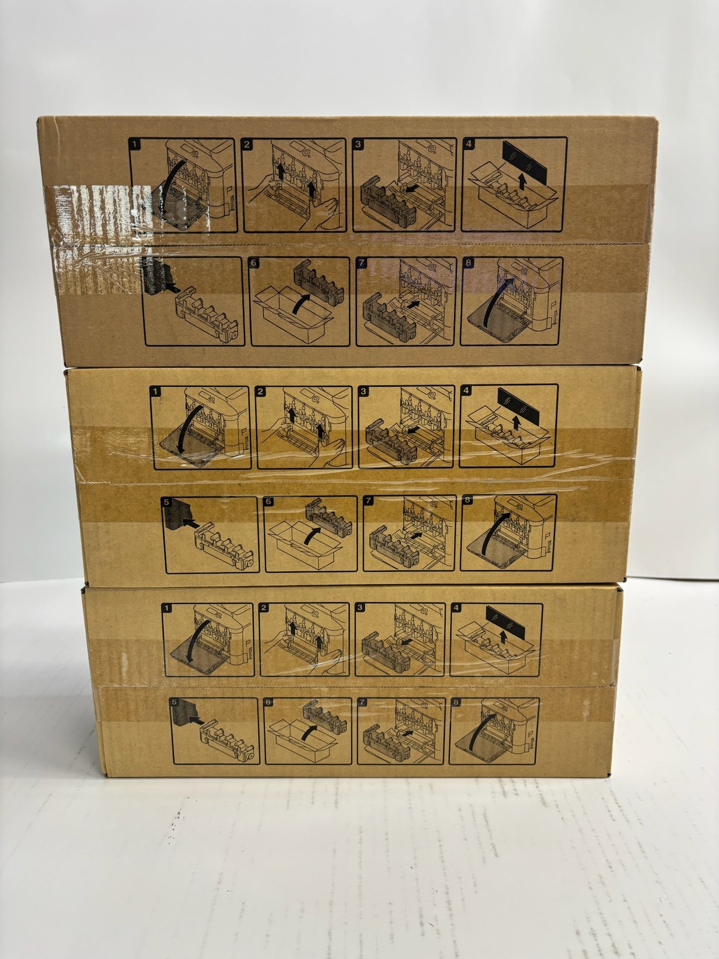 3 Genuine Konica Minolta BH C3100P,C3110 Waste Toner Container WB-P03, A1AU-0Y3