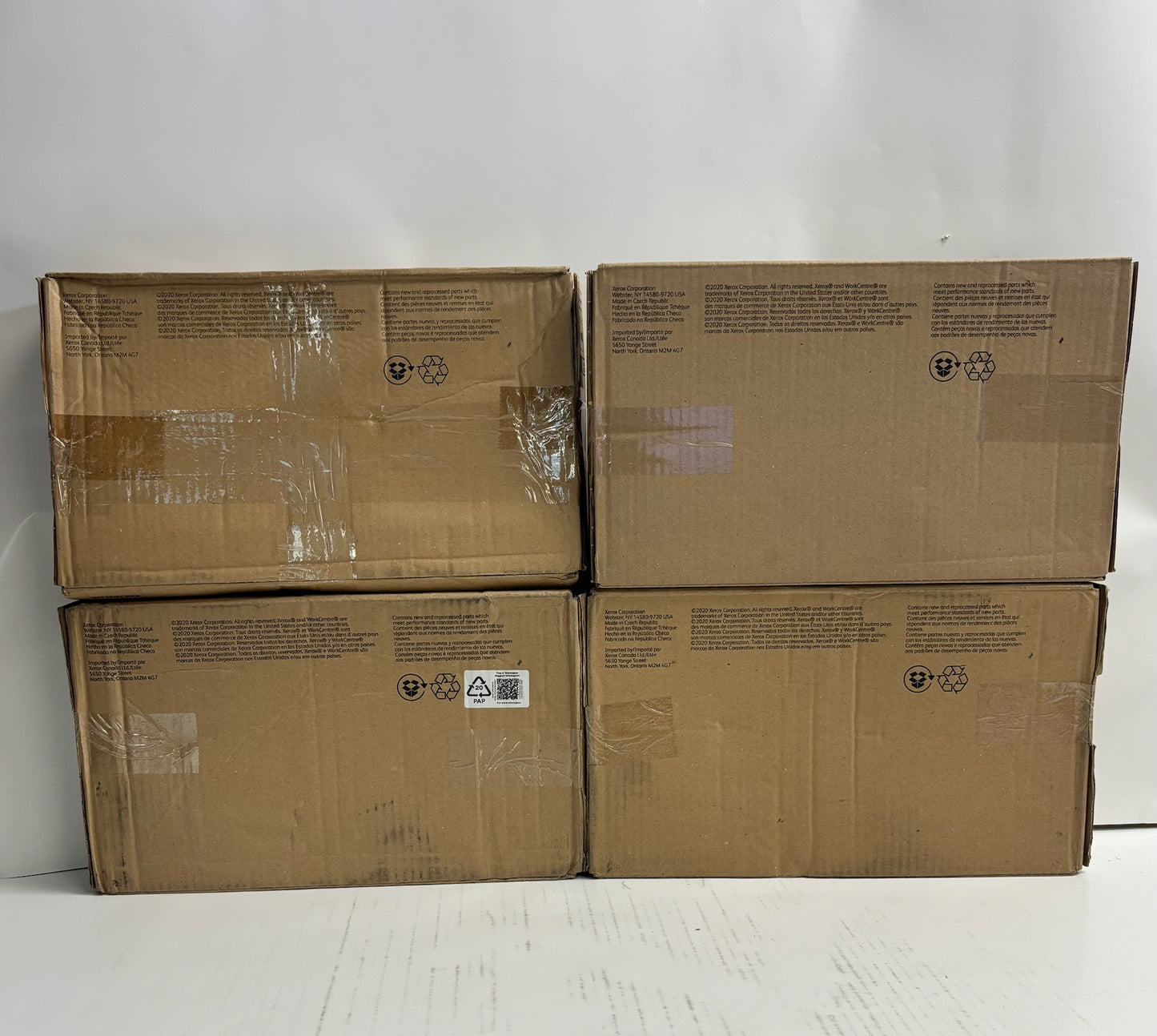 4 Genuine Xerox WorkCentre 7120, 7125,7220,7225 Waste Toner Container 008R13089
