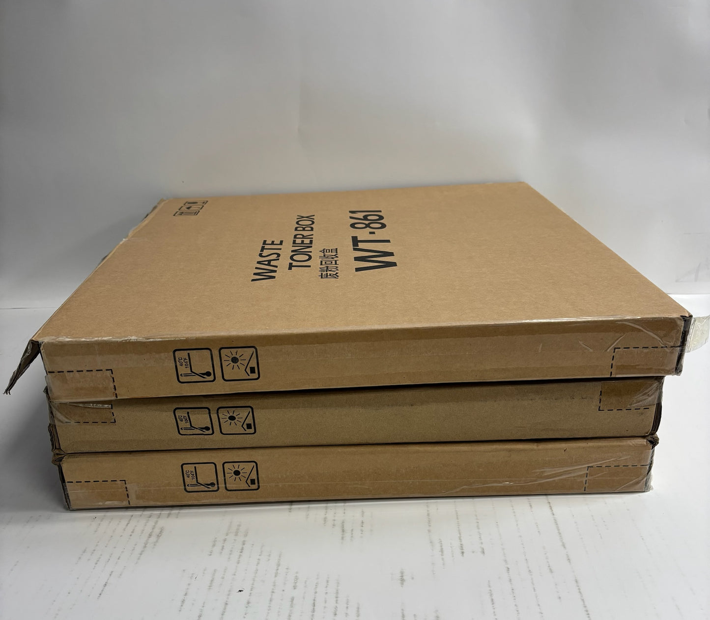 3 Genuine Kyocera TASKalfa CS6500i,CS6501i Waste Toner Bottles WT-861, WT861