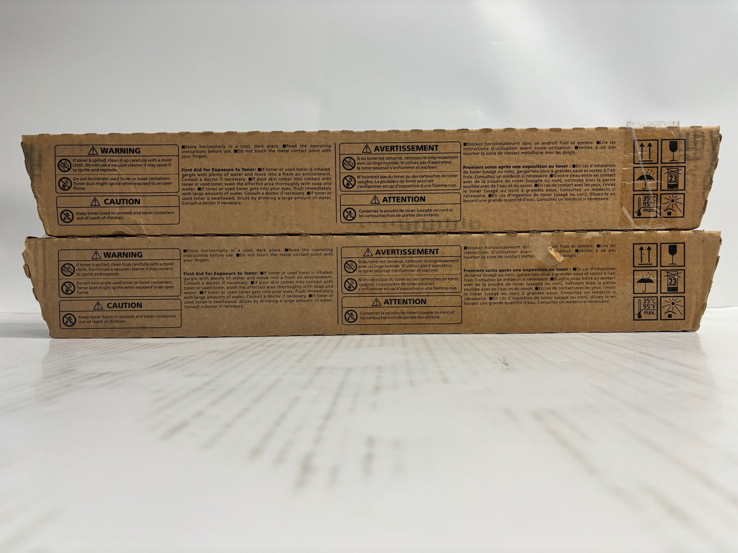 2 New Genuine Ricoh IM C3500, C3000 Cyan & Magenta Toners 842253, 842254