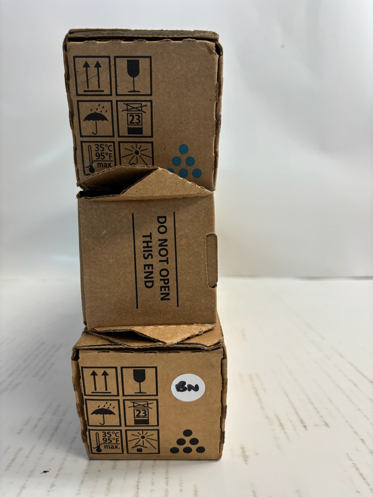 3 New Genuine Ricoh IM C2500H, C2000 Cyan and Black Toners 842307, 842310