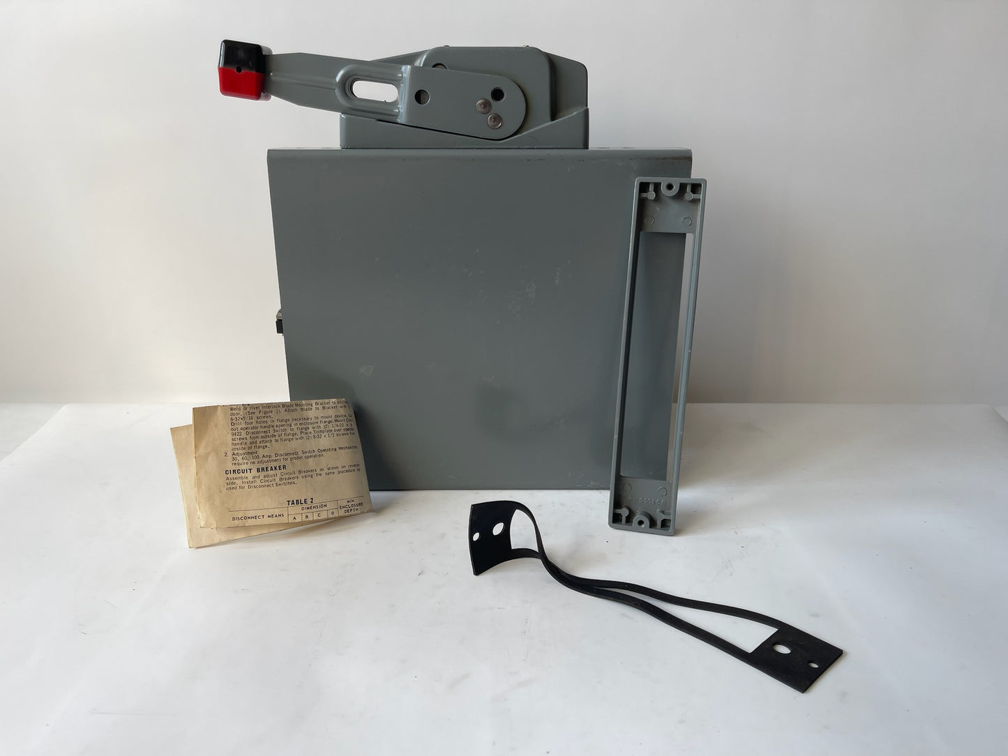 Square D Class 9422 Type CP2 Rotary Operating Handle for Safety Switches