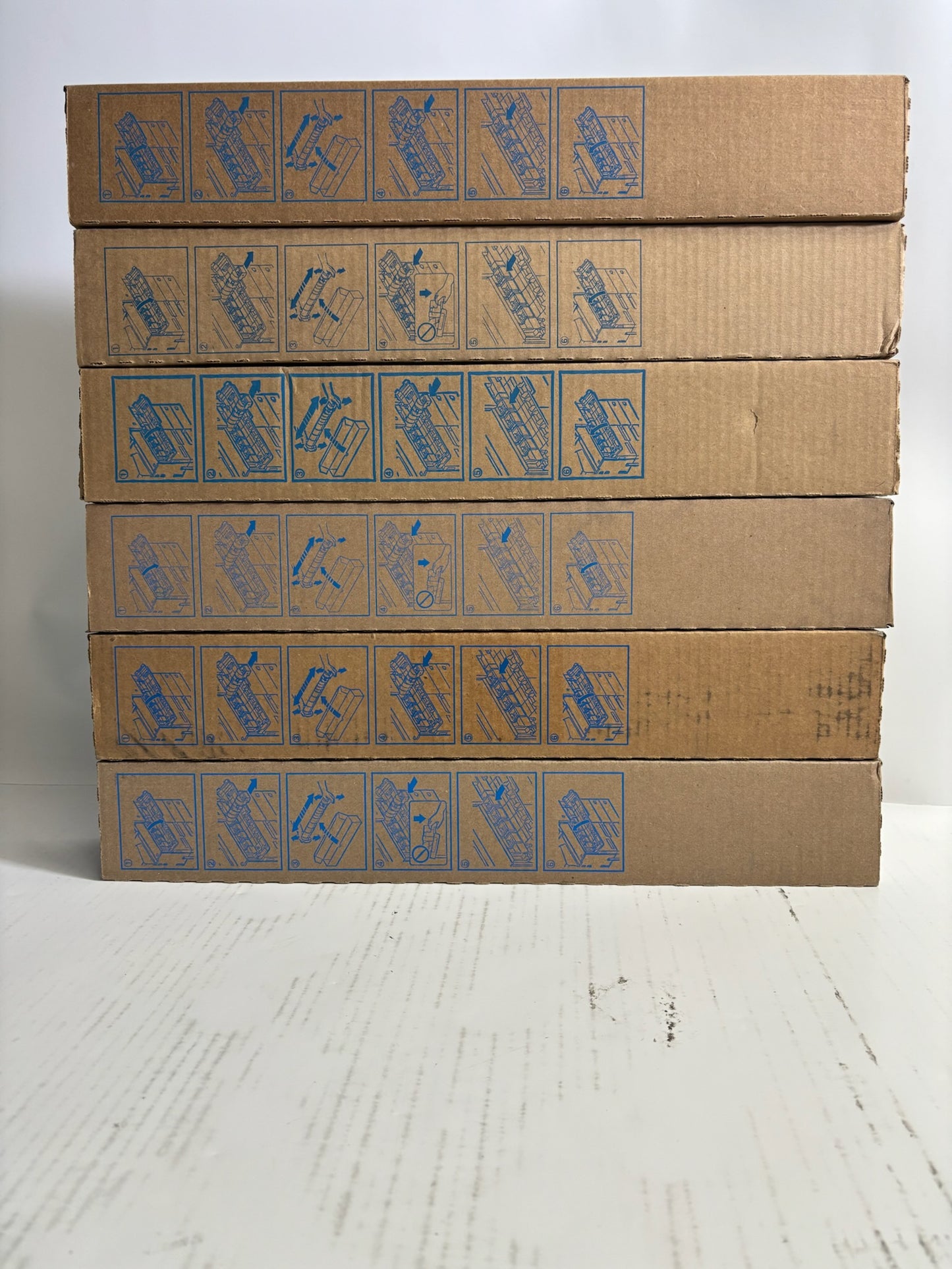 6 Genuine Konica Minolta BHC360i,C450i,C550i,C650i CCMKKK Toners TN626 (TN626LM)