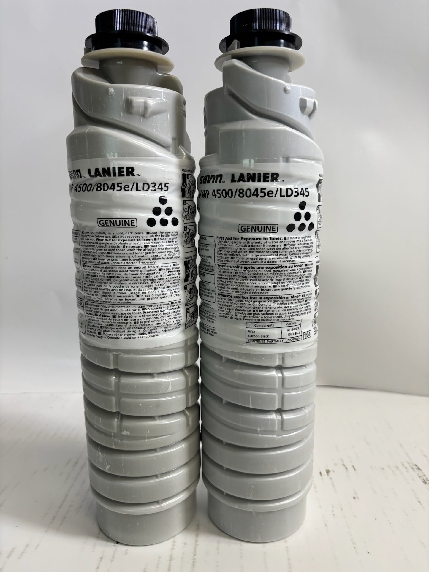 2 New Genuine Ricoh Aficio MP 3500,3500AD Black Toners 841346(Same Day Shipping)