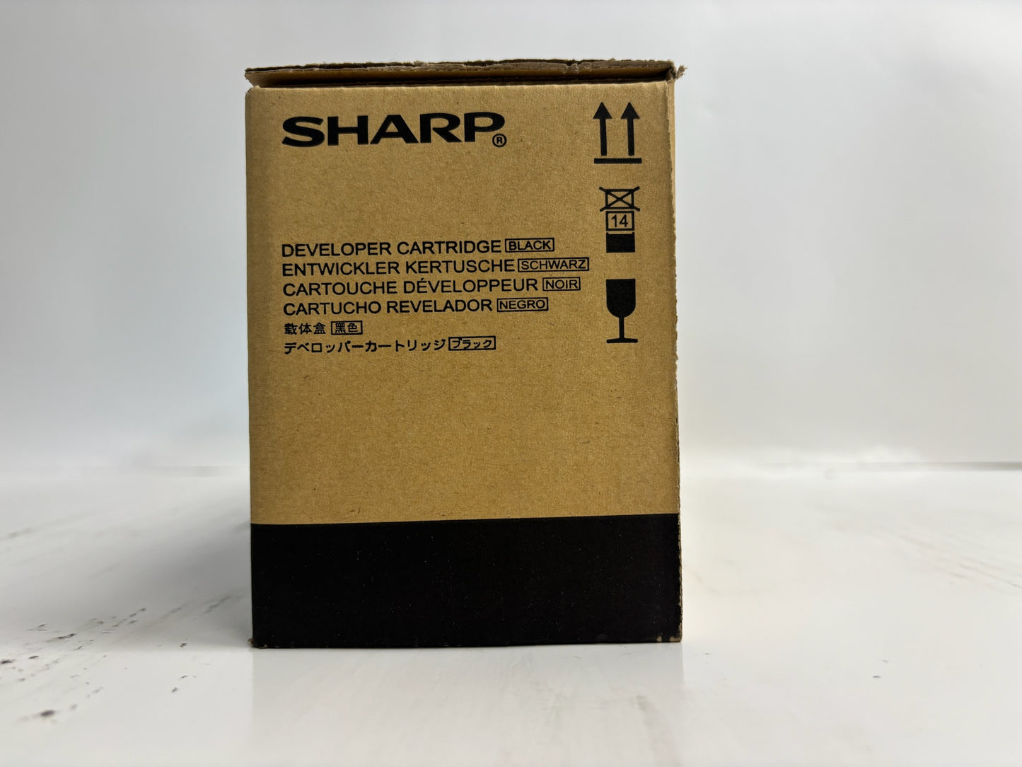 Genuine Sharp MX-C304W Black Developer Cartridge MX-C32NV-B, MXC32NVB