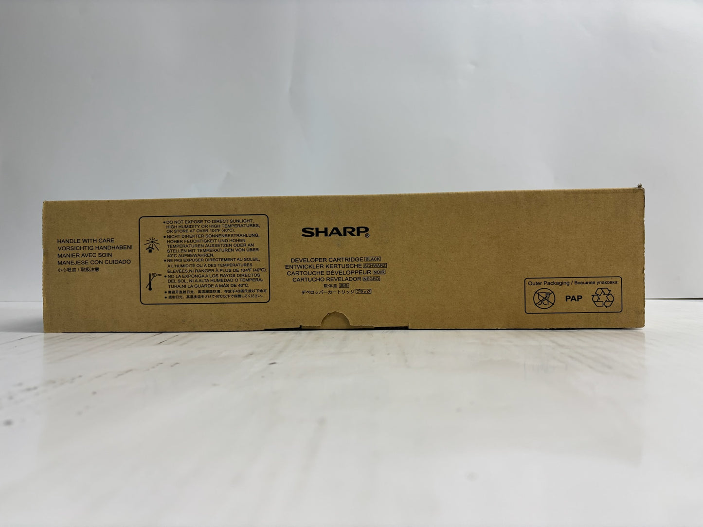 Genuine Sharp MX-C304W Black Developer Cartridge MX-C32NV-B, MXC32NVB