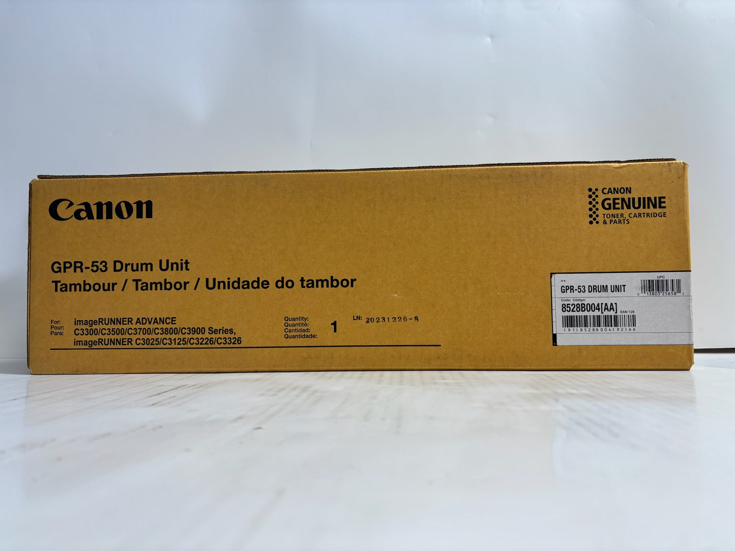 Genuine Canon iR Advance C3325i,C3330i,C3525i Drum Unit GPR-53, 8528B004
