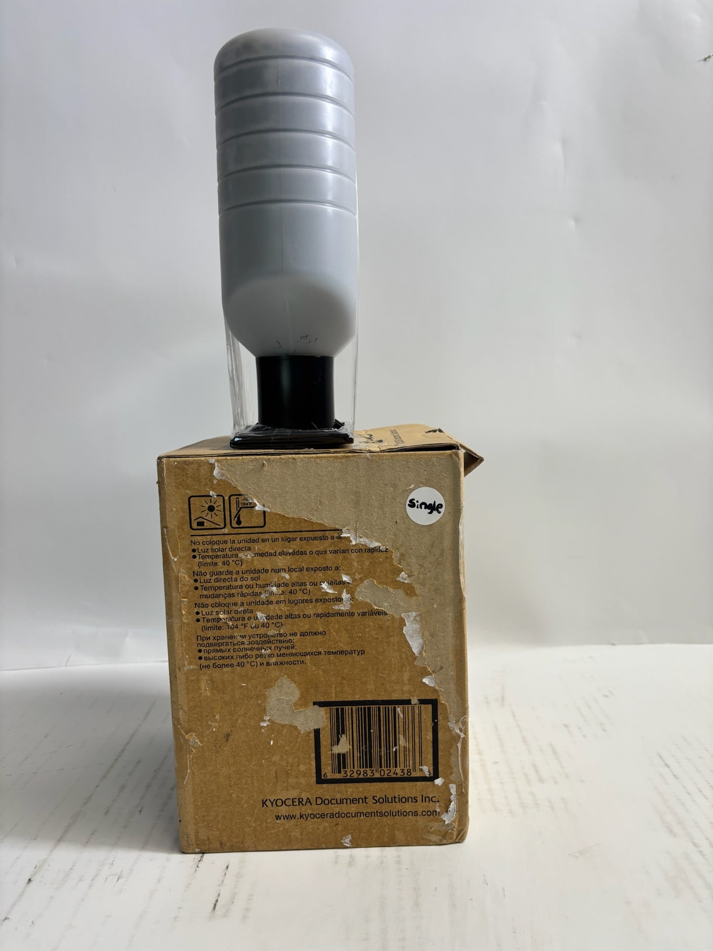 Open Genuine Kyocera TASKalfa 2420w Black Toners TK-980, 1T05J00US0 (1 Bottle)