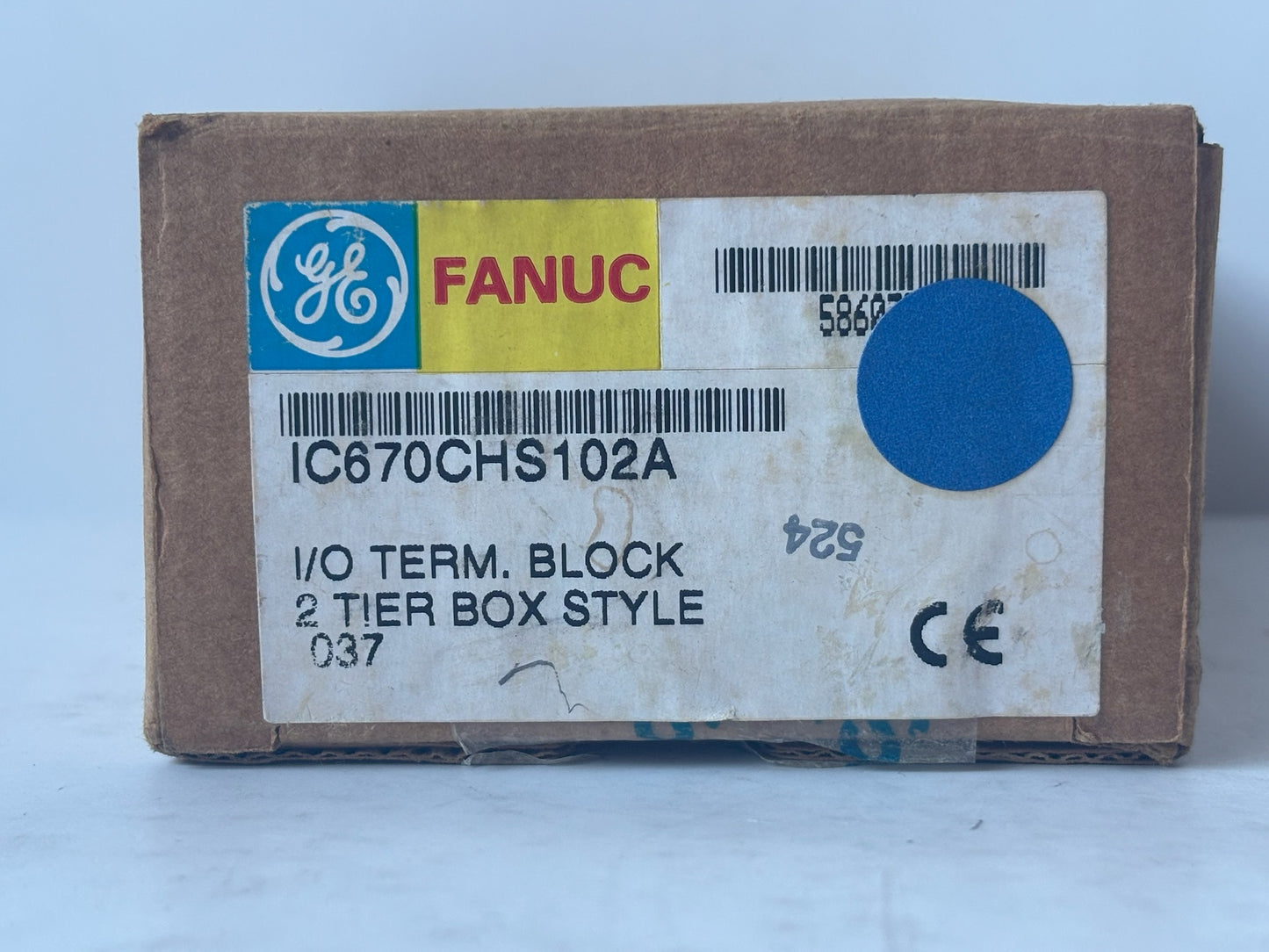 GEF IC67CHS102A 2 Tier Box Style I/O Terminal Block Module 037