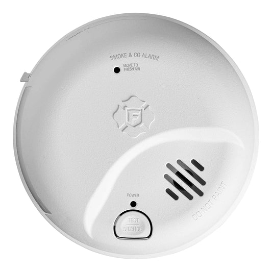 Lot Of 5 BRK SMICO100-AC 2-in-1 Smoke and CO Alarm with Backup