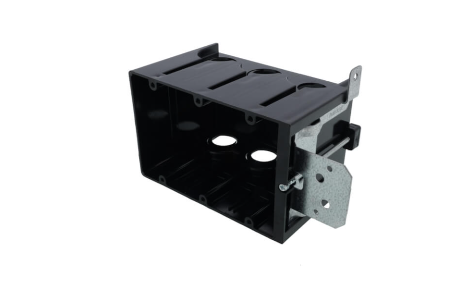 Arlington FA103 3-Gang Screw Mount Adapter Box 2 HR Fire Rated- Pack of 10