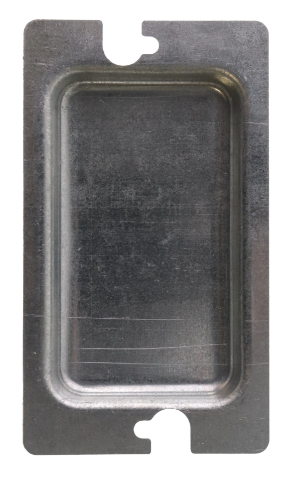 B-Line Cooper BPR1 One-Gang Metal Protector Outlet Device Plate 1.47 Per Piece