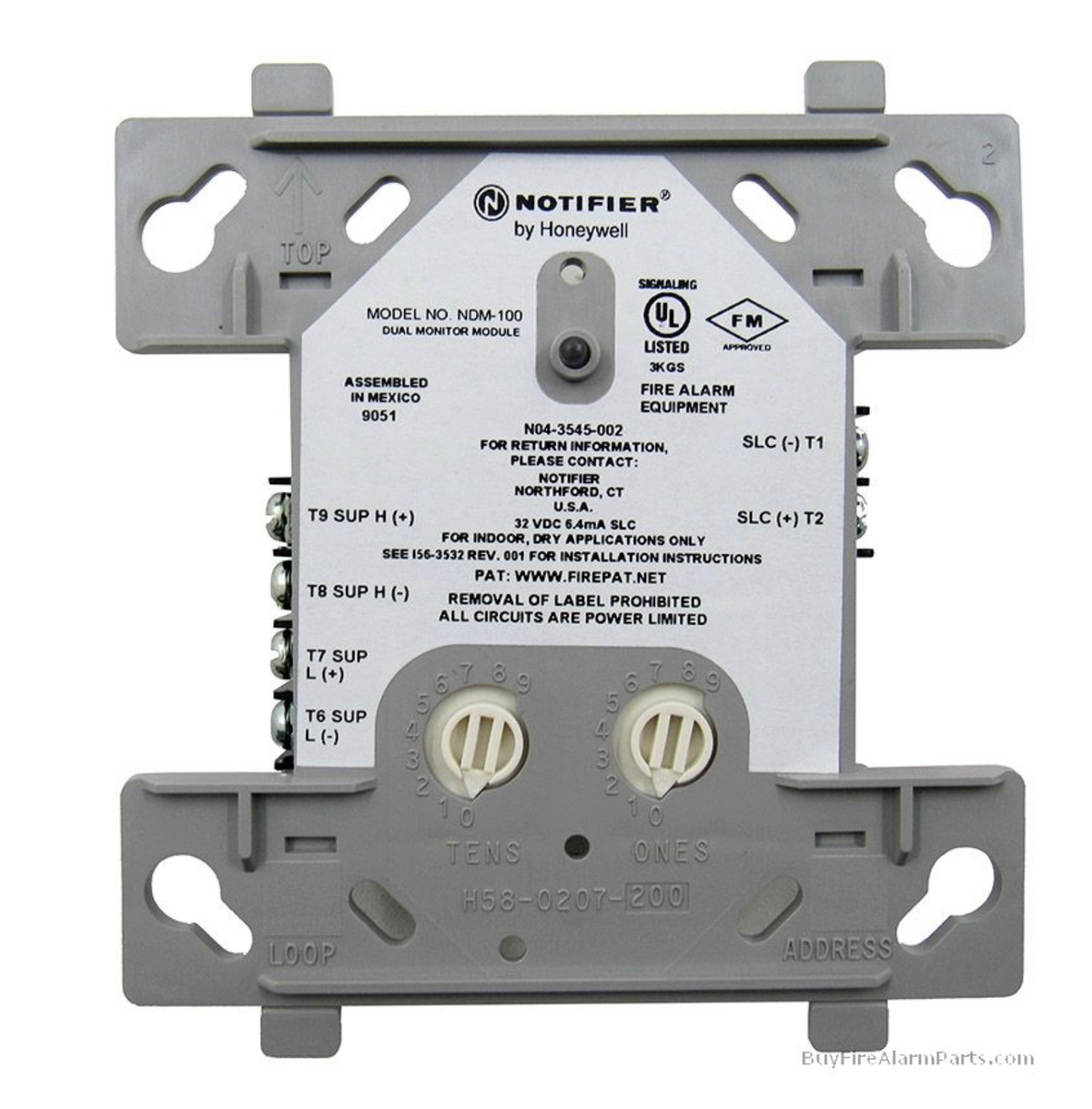 Addressable Relay Module Notifier Notifier by Honeywell FRM-1 Addressable Relay Module – Help Resale