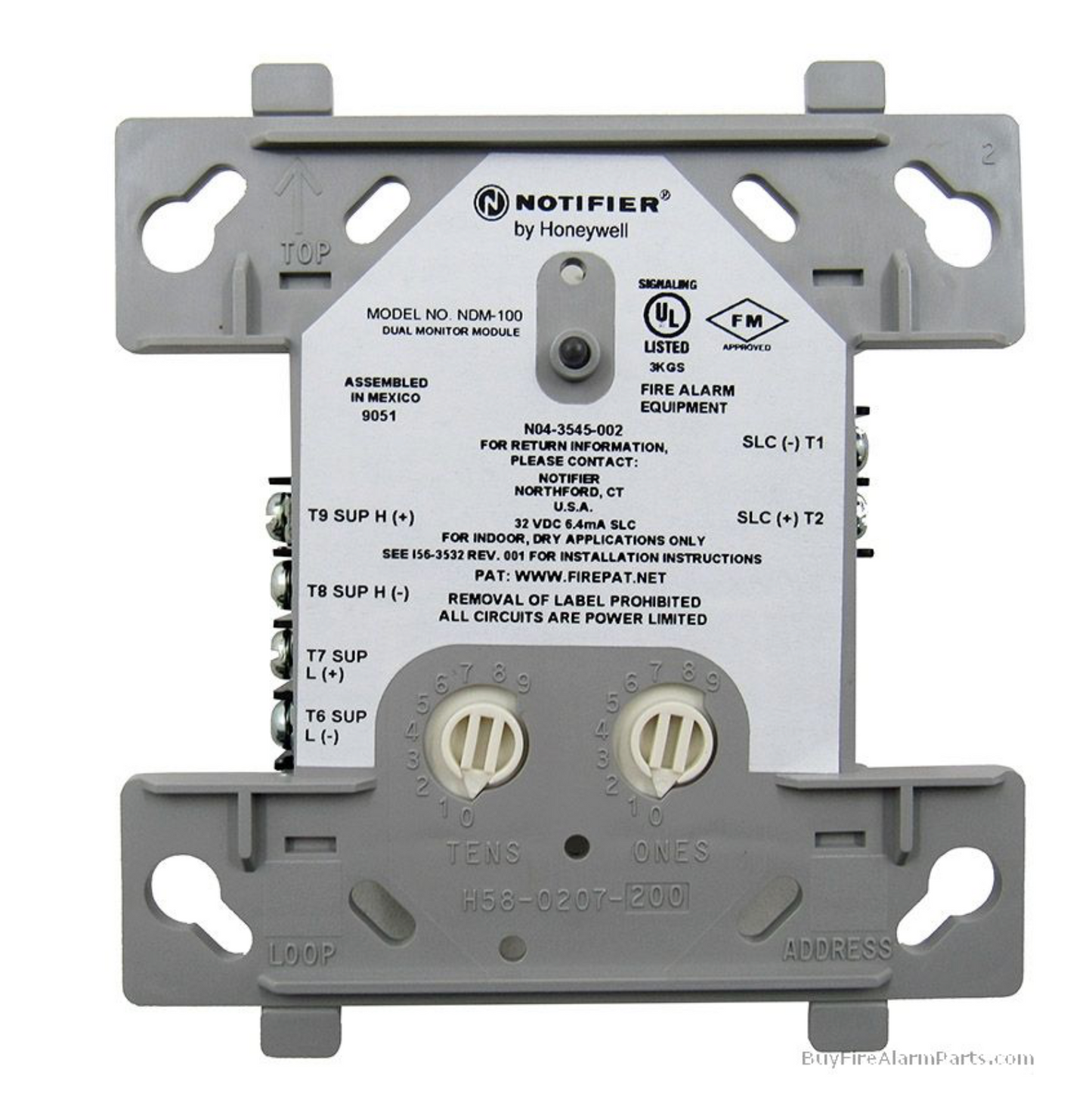 Notifier by Honeywell FRM-1 Addressable Relay Module