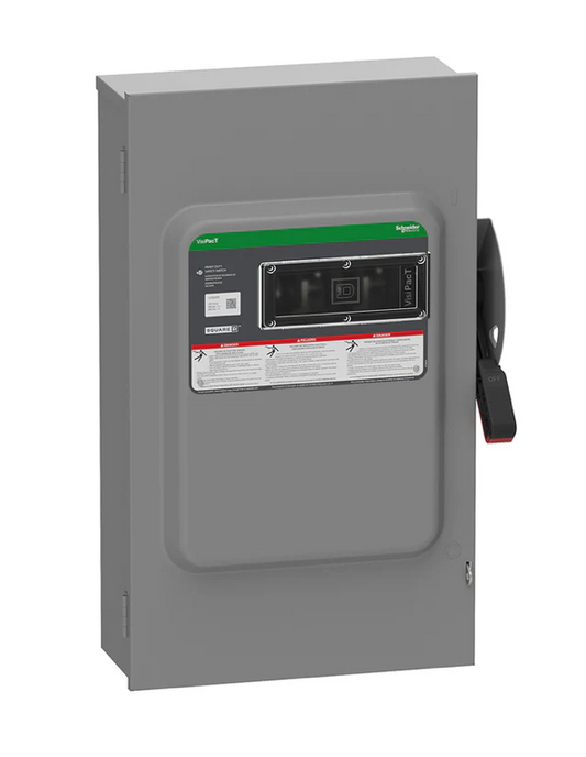 SquareD VH364NR Heavy Duty Safety Switch 200A 600V 50/60Hertz Type 3R