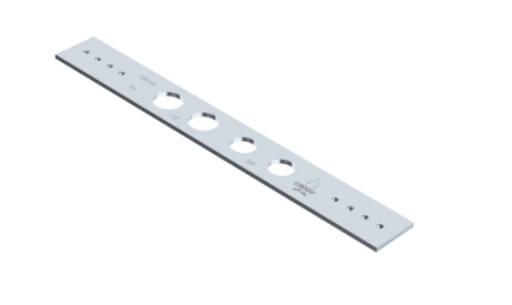 25 PK Nvent Caddy Erico (CRLMIP) Pregalvanized Steel Preset Anchor Insert