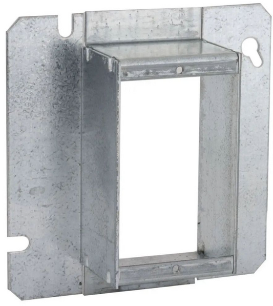 20PK Raco (898) 4-11/16" 1-1/2" Steel Deep 1-Gang Tile Ring