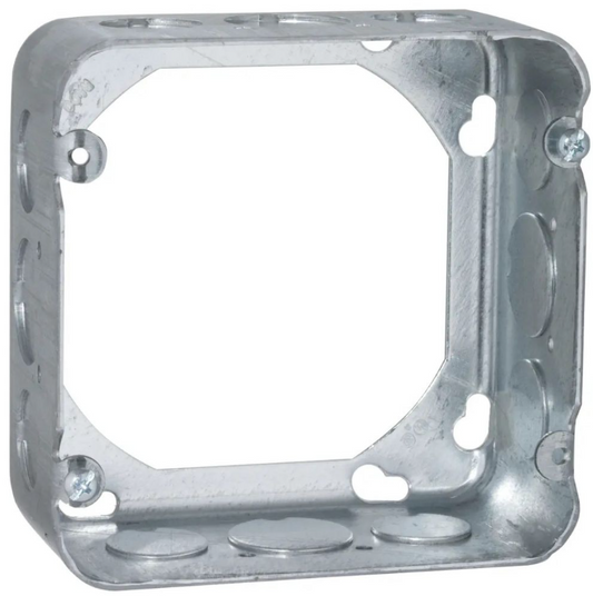 25 PK Raco (262) 4-11/16" Square 2-1/8 Pre-Galvanized Deep Extension Ring