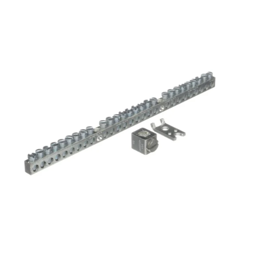 2 PK New Square D PK27GTACU Ground Bar Kit, 27 Terminal, Copper, Sealed