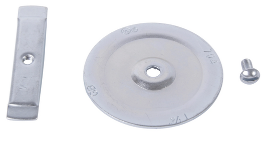 25 PK Gardner Bender KO704 Knockout Seal 1-1/4" Galvanized Steel, New in Box