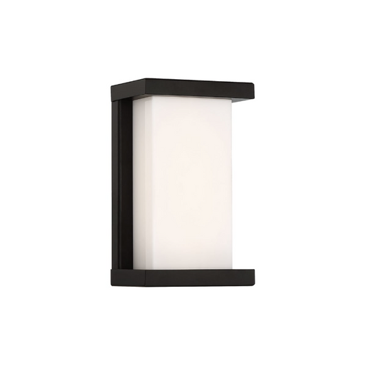 WAC Lighting WS-W47809-SS 9″ LED Outdoor Wall Sconce, Stainless Steel