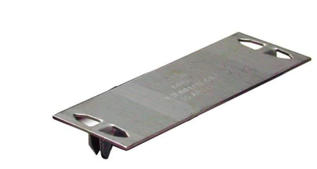 500 Count Case Metal Products Safety Plates (SP316500) 1-1/2"x 3" 16 Gauge