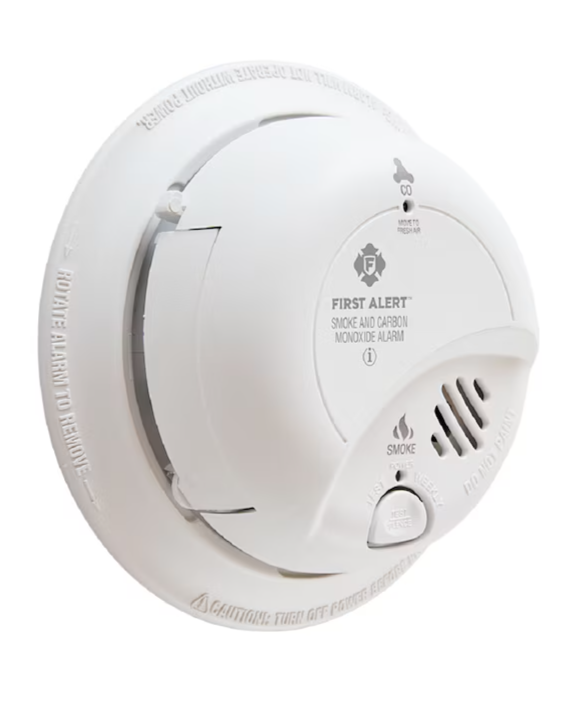 2 Pack BRK (SC9120B) Smoke & Carbon Monoxide Alarm Ac Powered Battery Backup