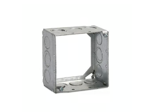 25 Pack Steel City (531711234) 1-Outlet Extension Ring, 4 in L x 4 in W x 2-1/8 in D