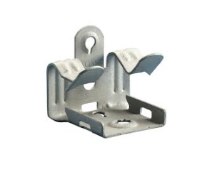 100 PK Caddy (M58) Hammer-On Flange Clip, Mount Spring, Steel, 5/16" to 1/2"